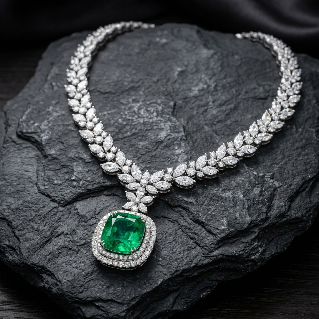 Emerald Tennis Bracelet